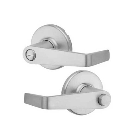 Kwikset Kwikset: KingstonGrade 2 Privacy commercial lever / Satin Chrome KWS-733KNL-UL-26D